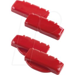 BOPLA B SC HB ABS 3000 - Bocube, conjunto de bisagra, fuego rojo