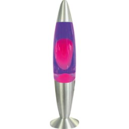 BLULAXA 49984 - Lámpara de lava LED, 20 W, 339 x 62 mm, cera rosa + l&iac