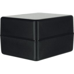 TEKO SR25-DB.9 - Caja INTELIGENTE de la serie ABS, 76 x 63,5 x 48 mm, negro