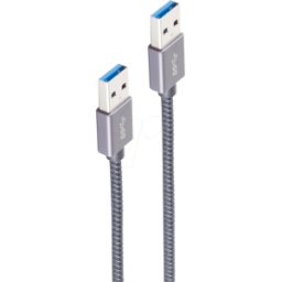 SHIVERPEAKS SHVP BS13-37150 - Cable USB 3,1, enchufe A > enchufe A, 1,5 m..