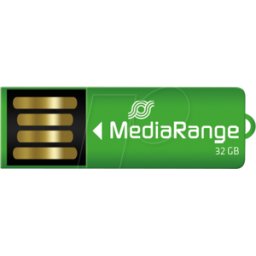 MEDIARANGE MR 977 - Memoria USB, USB 2.0, 32 GB, clip Nano Paper-Clip
