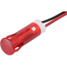 APEM APM QS63 R24 - Lámpara de señalización LED, roja, 24 V, 6