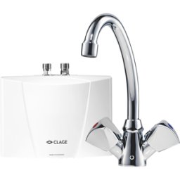 CLAGE M3/SNM - CLAGE calentador de agua + válvula, 2 l/min, sin presi&oa