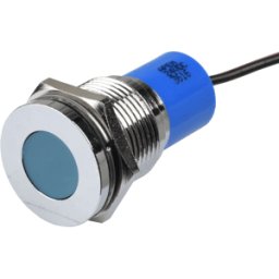 APEM APM Q16F3C B24E - Lámpara de señalización LED, azul, 24 V, 16
