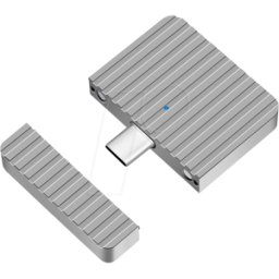 LOGILINK UA0423 - Carcasa externa M.2 2230 NVMe SSD, USB 3.1, plateada