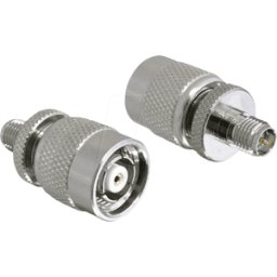 DELOCK 88411 - Adaptador, conector hembra RP-SMA, conector macho RP-TNC