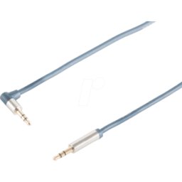 SHIVERPEAKS SHVP 30821 - Cable de audio, conector jack de 3,5 mm, 0,75 m.