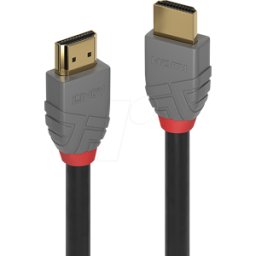 LINDY 36969 - Cable HDMI - Línea Anthra, 4K60Hz, 20,0 m..