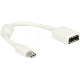 DELOCK 65427 - Adaptador DisplayPort, conector Mini DP 1.2 a conector DP