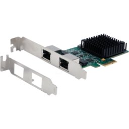 EXSYS EX-60112 - Tarjeta de red, PCIe, 2,5 Gigabit Ethernet, 2x RJ45