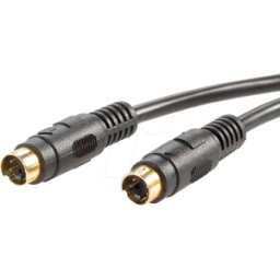 VALUE 11994365 - Cable S-Video, conector/conector, 5 m