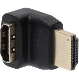 NEDIS N CVGB34902BK - Adaptador, conector HDMI macho a conector hembra HDMI hembra, ne