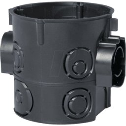 F-TRONIC EL E 107M25 - Caja de aparatos UP profunda, sin tornillos