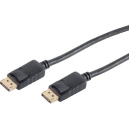 SHIVERPEAKS SHVP BS77490 - DisplayPort plug 20p < DisplayPort plug 20p chapado en oro 1 m..