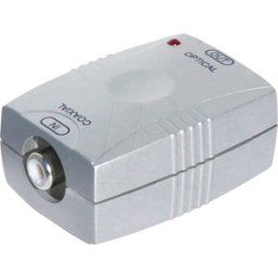 SHIVERPEAKS SHVP BS69115 - Convertidor de audio, cinch a Toslink