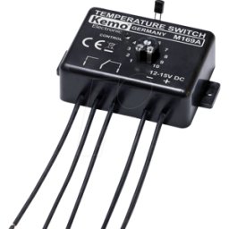 KEMO M 169 - Termostato de 12 V/CC