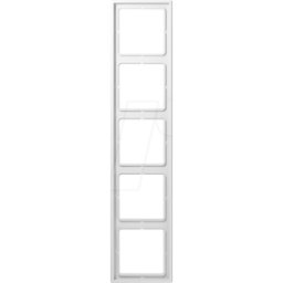 JUNG JG LS985 - Bastidor 5x, montaje vertical y horizontal, duroplástico