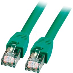 EFB-ELEKTRONIK EFB K5528GN.5 - Cable de interconexiones RJ45 S/FTP, Cat.8.1,BC, LSZH, 5m, verde