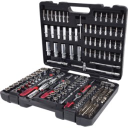 KS TOOLS GMBH KS 918.0795 - 1/4"+3/8"+1/2" CHROMEplus juego de llaves de vaso, 195 piezas