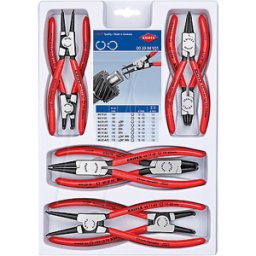 KNIPEX KN 00 20 04 V01 - Juego de alicates para anillos de seguridad