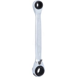 KS TOOLS GMBH KS 503.4656 - 4 llaves de boca cerrada con carraca conmutable en 1 GEARplus, 8