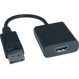 VALUE 12993162 - Adaptador DisplayPort, conector DP a toma HDMI