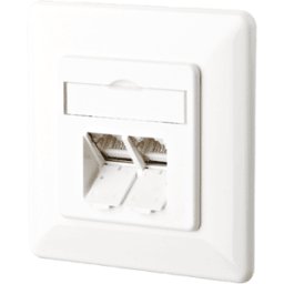 METZ CONNECT BTR 1307381002-I - E-DAT CAT.6 2 puertos UP blanco puro RAL9010
