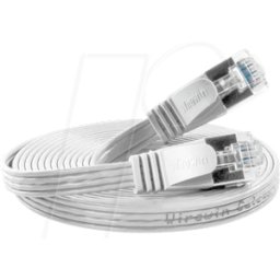 SLIM S6 25 WS - Cable de conexiones SLIM Cat.6, STP(PIMF), 25 m, blanco
