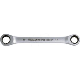 PROXXON 23250 - Llave de trinquete anillo, SW 17 / 19