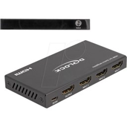 DELOCK 18603 - Conmutador HDMI, puerto 3x1, 8K/60 Hz