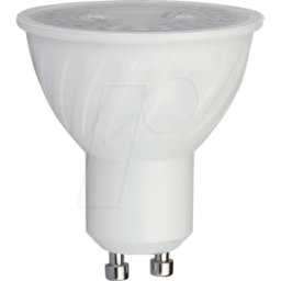 V-TAC VT-2120027 - Lámpara LED GU10, 6 W, 445 lm, 4000 K.