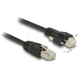 DELOCK 85669 - Cable RJ45 macho > macho con tornillos Cat.6 S/FTP 3 m