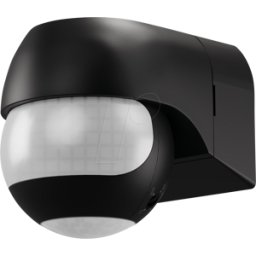 GOOBAY 79597 - Detector de movimiento, 2 áreas, IR 360 + 130°, montado en pared