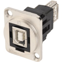 CLIFF CP30207NM - Adaptador USB FT, 1 puerto USB 2.0 B > 1 puerto USB 2.0 A