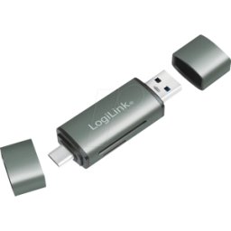 LOGILINK CR0043 - Lector de tarjetas, externo, USB 3,2, microSD, SD