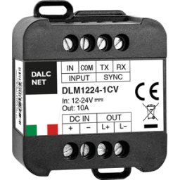 DALCNET DLM1224-1CV - ATENUADOR LED, PWM, 12V-24V, 10A CV, 1-10 V/INSERCIÓN