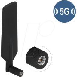 DELOCK 12606 - Conector SMA de antena 5G LTE, omnidireccional, articulaci&oacut
