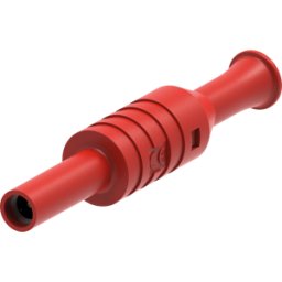 ELECTRO PJP PJP 1063-R - DIY conector hembra tipo banana de seguridad, 4 mm, rojo