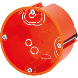 F-TRONIC EL E 115 - Caja de interruptores de pared hueca, 68 mm de diámetro,