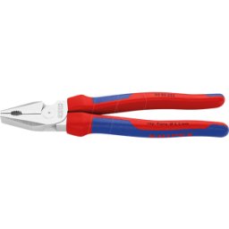 KNIPEX KN 02 05 225 - Alicate universal de fuerza, 225 mm, cromado