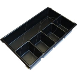 BS SYSTEMS GMBH & CO. KG BOXX 6100000148 - Inserto para piezas pequeñas, 5 cubetas, para XL-BOXX
