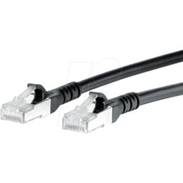 METZ CONNECT BTR 1308452000-E - Cable de interconexiones RJ45 Cat.6a S/FTP 2,0 m negro