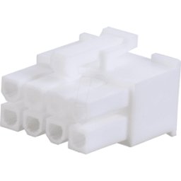 MOLEX 39012085 - Molex, carcasa de crimpado - Mini-Fit Jr - 2x4 pines - hembra