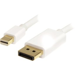 STARTECH.COM ST MDP2DPMM2MW - Mini DisplayPort cable a DP 4k 2m.
