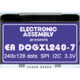DISPLAY VISIONS EA DOGXL240B-7 - Módulo gráfico con pantalla RAM, 84 x 42,9 mm, 240 x 128 puntos,