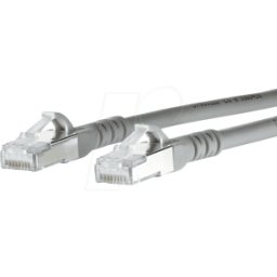 METZ CONNECT BTR 1308450533-E - Cable de conexión RJ45 Cat.6a S/FTP 0,5 m gris