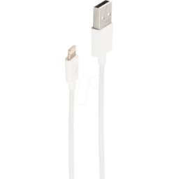 SHIVERPEAKS SHVP BS14-12044 - Cable de carga y sincronización, USB-a -> 8 patillas, 0,1
