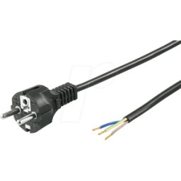 FREI NKS 150 SW GG - Cable de red, conector con contacto de protección, recto,
