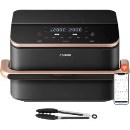 COSORI 73285 - Cosori - Freidora de aire caliente Dual Blaze Twin Fry 10l negro