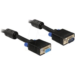 DELOCK 82566 - Cable VGA de monitor de 15 pines VGA, 5 m